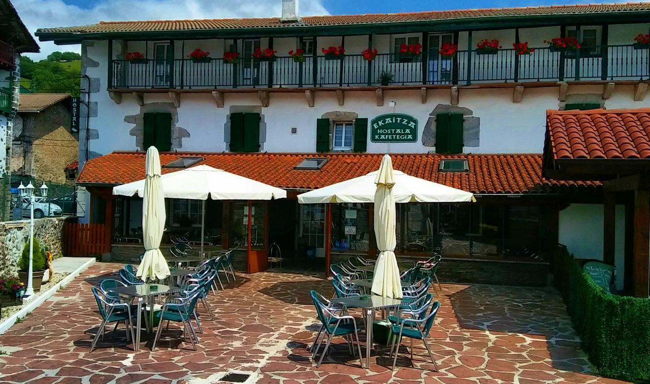 Hostal Ekaitza Hotel Lesaka Exterior foto